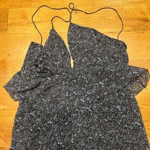 XL Zara crossed strap top